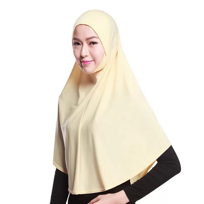 20 Colors Overhead Short Jilbab Khimar Sleeveless