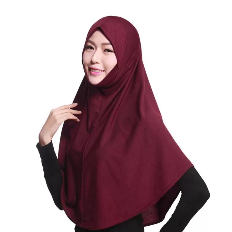 20 Colors Overhead Short Jilbab Khimar Sleeveless