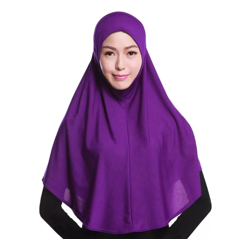 20 Colors Overhead Short Jilbab Khimar Sleeveless