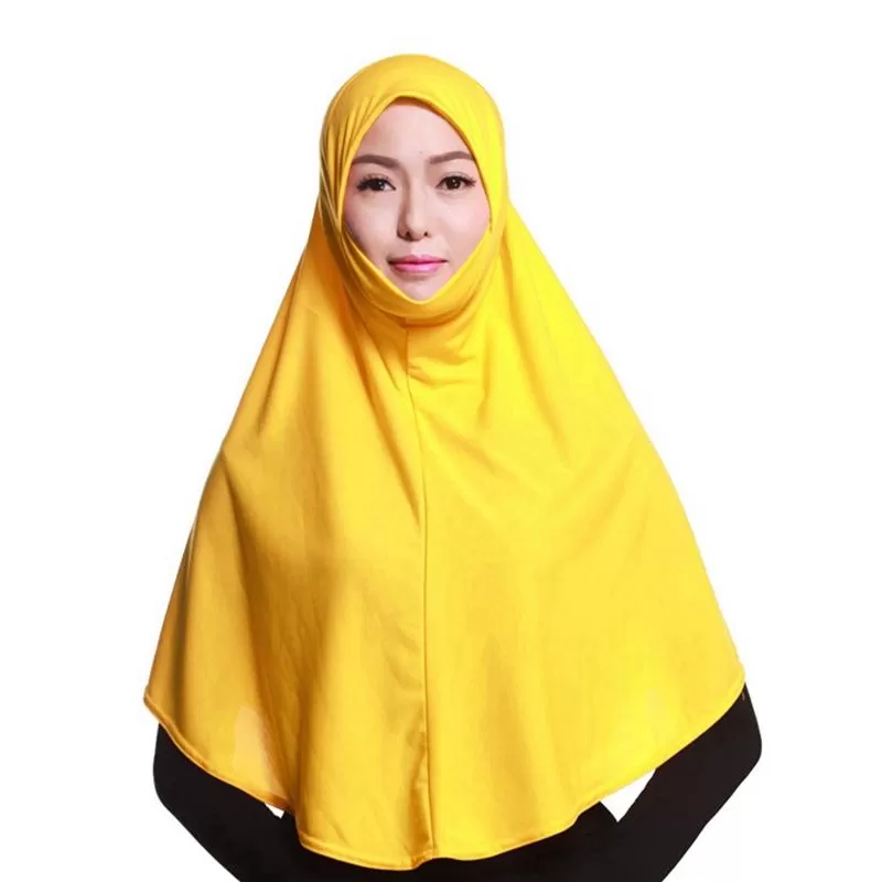 20 Colors Overhead Short Jilbab Khimar Sleeveless