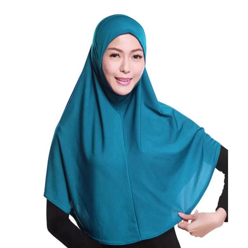 20 Colors Overhead Short Jilbab Khimar Sleeveless