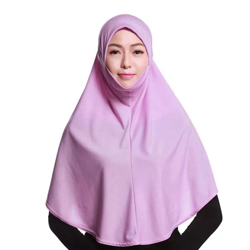 20 Colors Overhead Short Jilbab Khimar Sleeveless