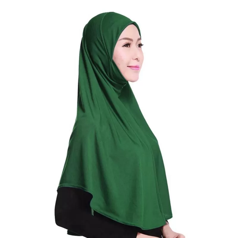 20 Colors Overhead Short Jilbab Khimar Sleeveless