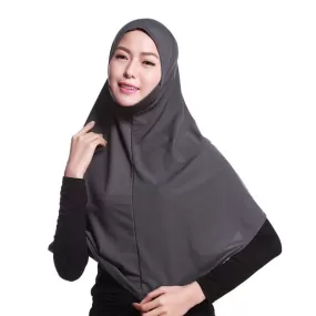 20 Colors Overhead Short Jilbab Khimar Sleeveless