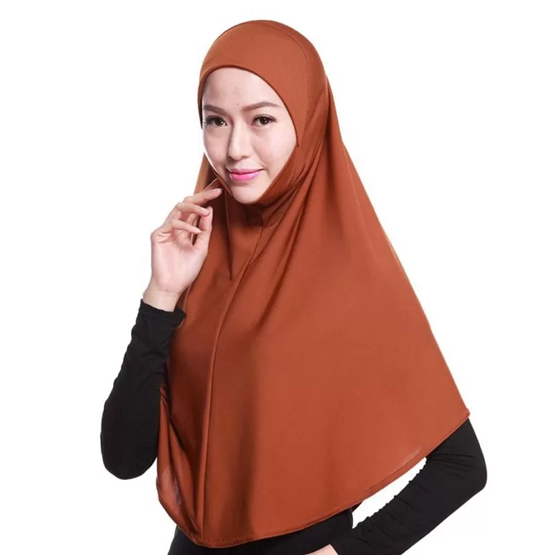 20 Colors Overhead Short Jilbab Khimar Sleeveless