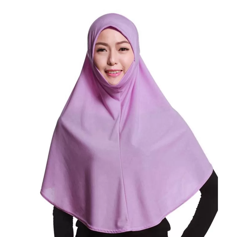 20 Colors Overhead Short Jilbab Khimar Sleeveless