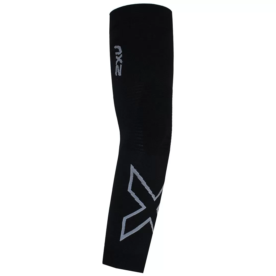 2XU Compression Single Unisex Black/White Arm Sleeve