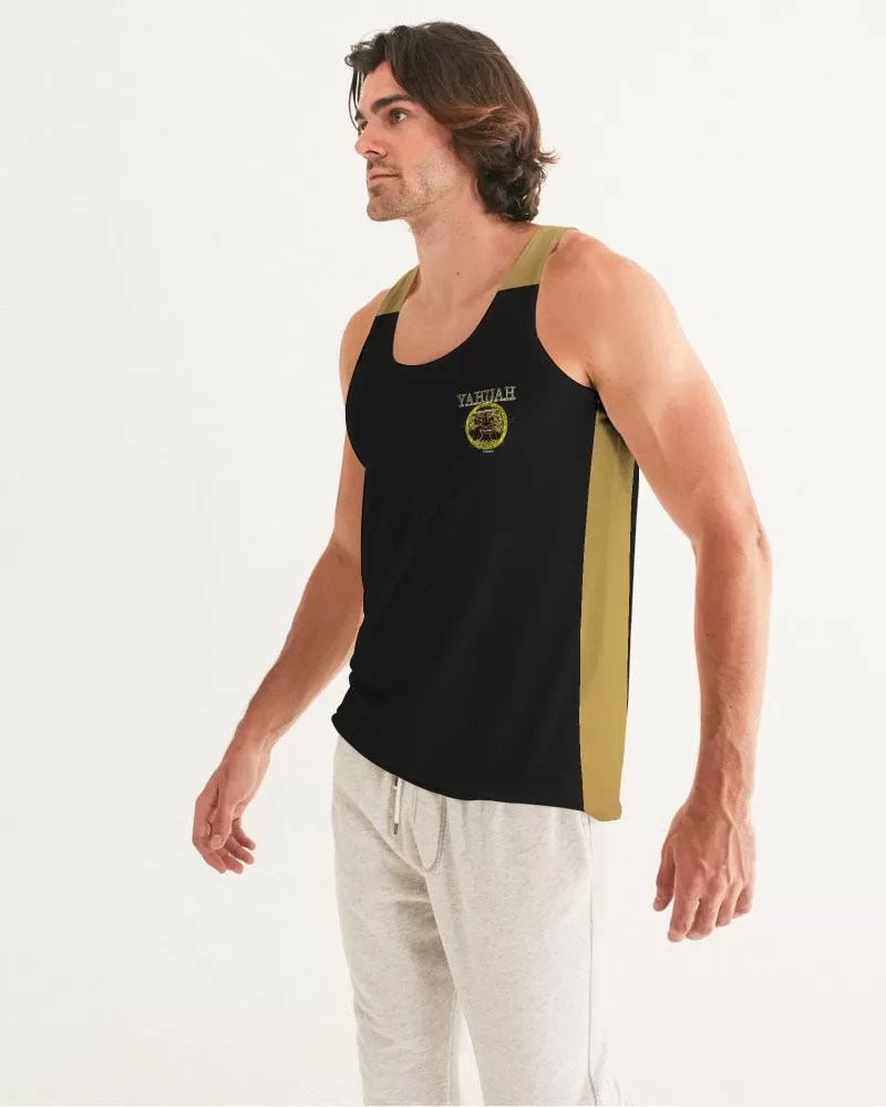 A-Team 01 Gold Men's Designer Tank Top