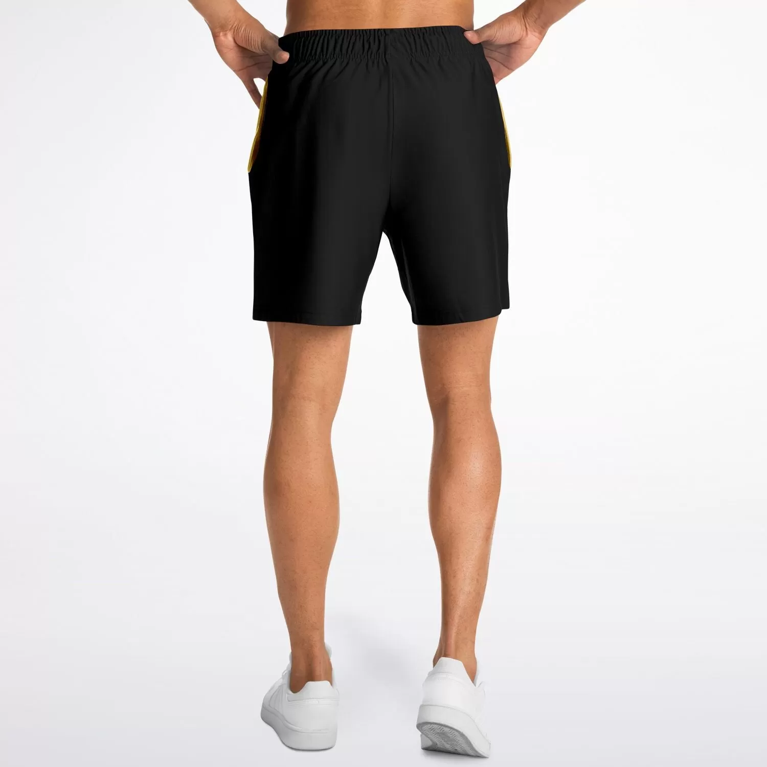 A-Team 01 Red Men's Designer Athletic Shorts