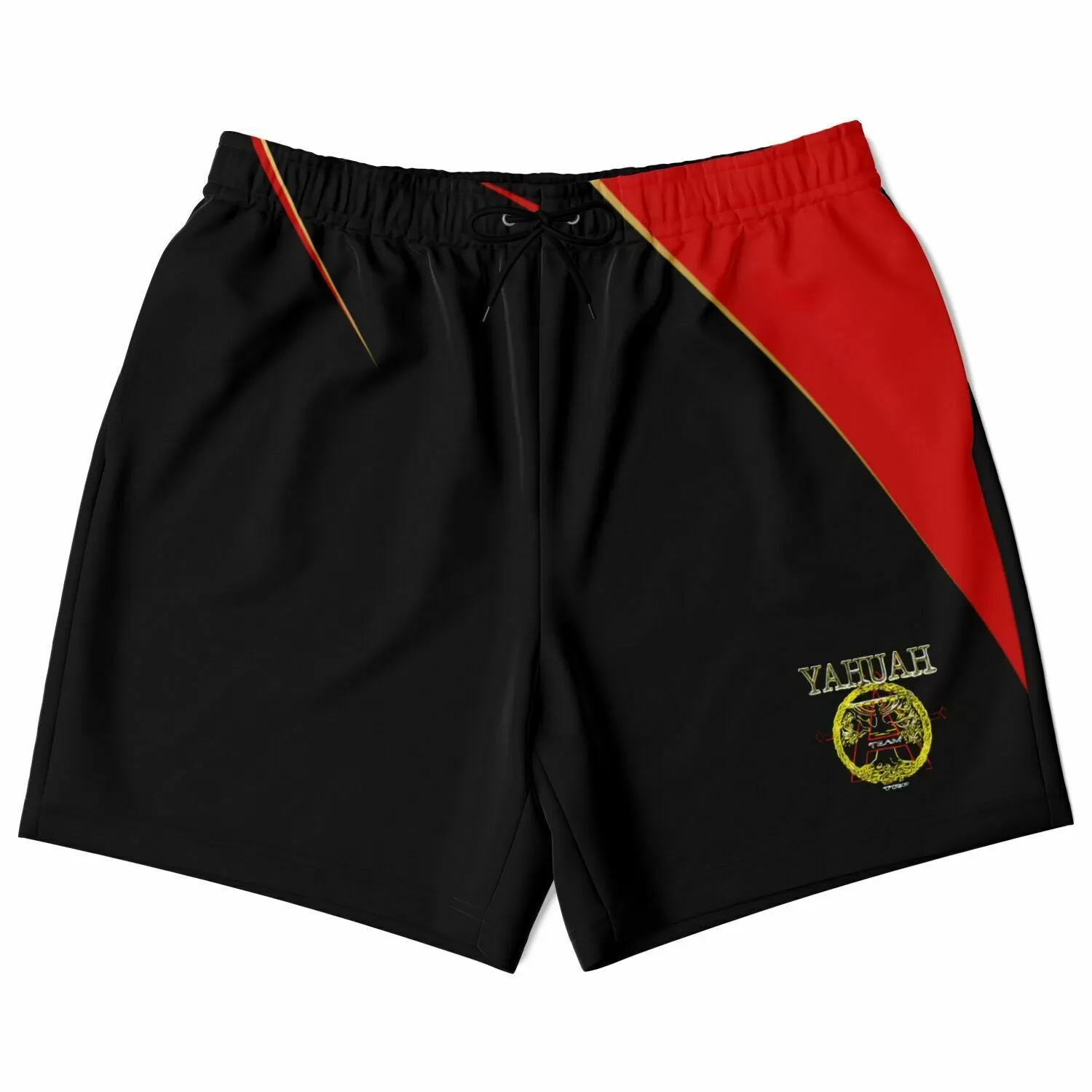 A-Team 01 Red Men's Designer Athletic Shorts