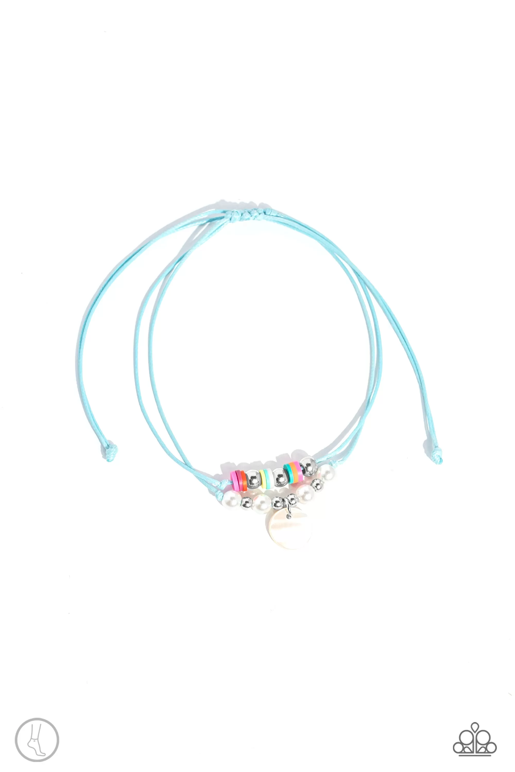 All TIDE Up Blue Anklet - Paparazzi Accessories