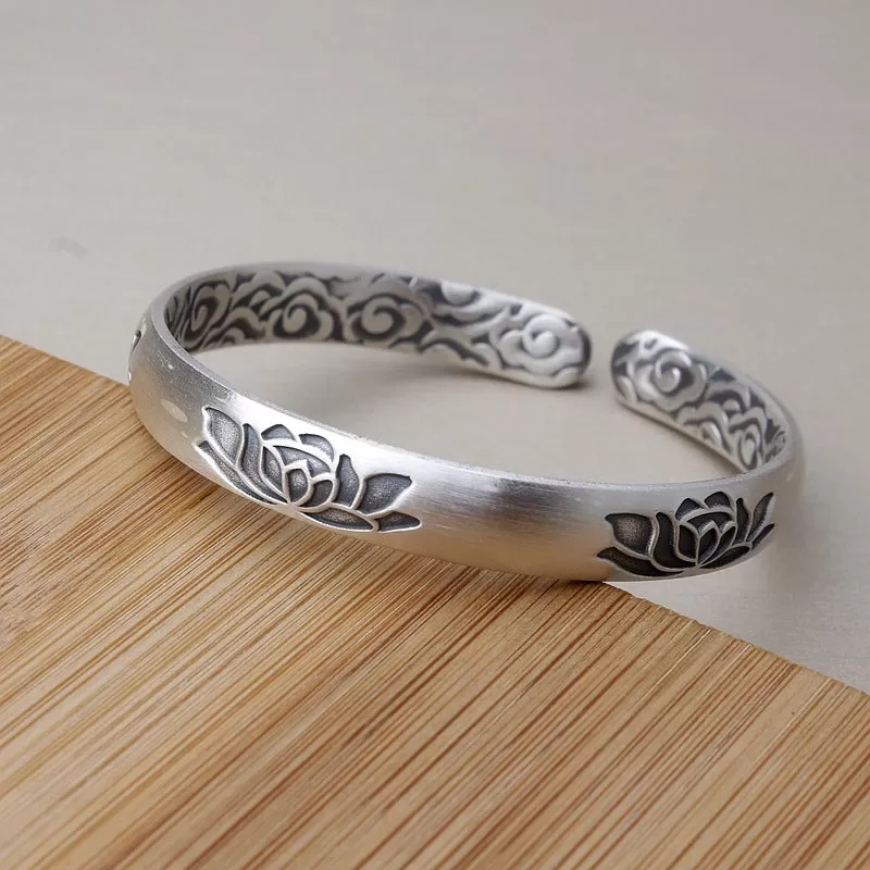 Authentic Lotus Buddhist Bracelet