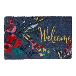 Autumn Botanical Coir Mat