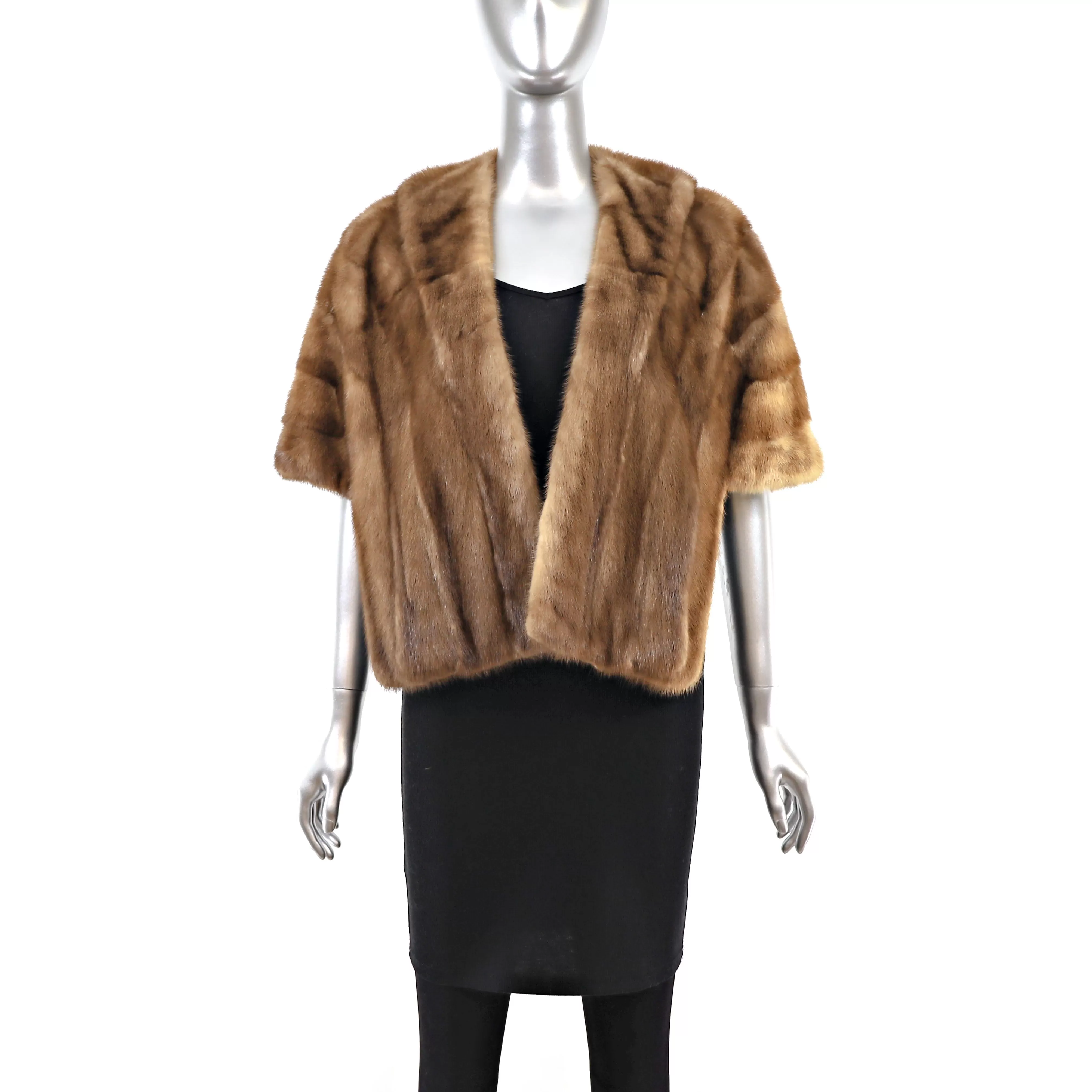 Autumn Haze Mink Stole- Size Free