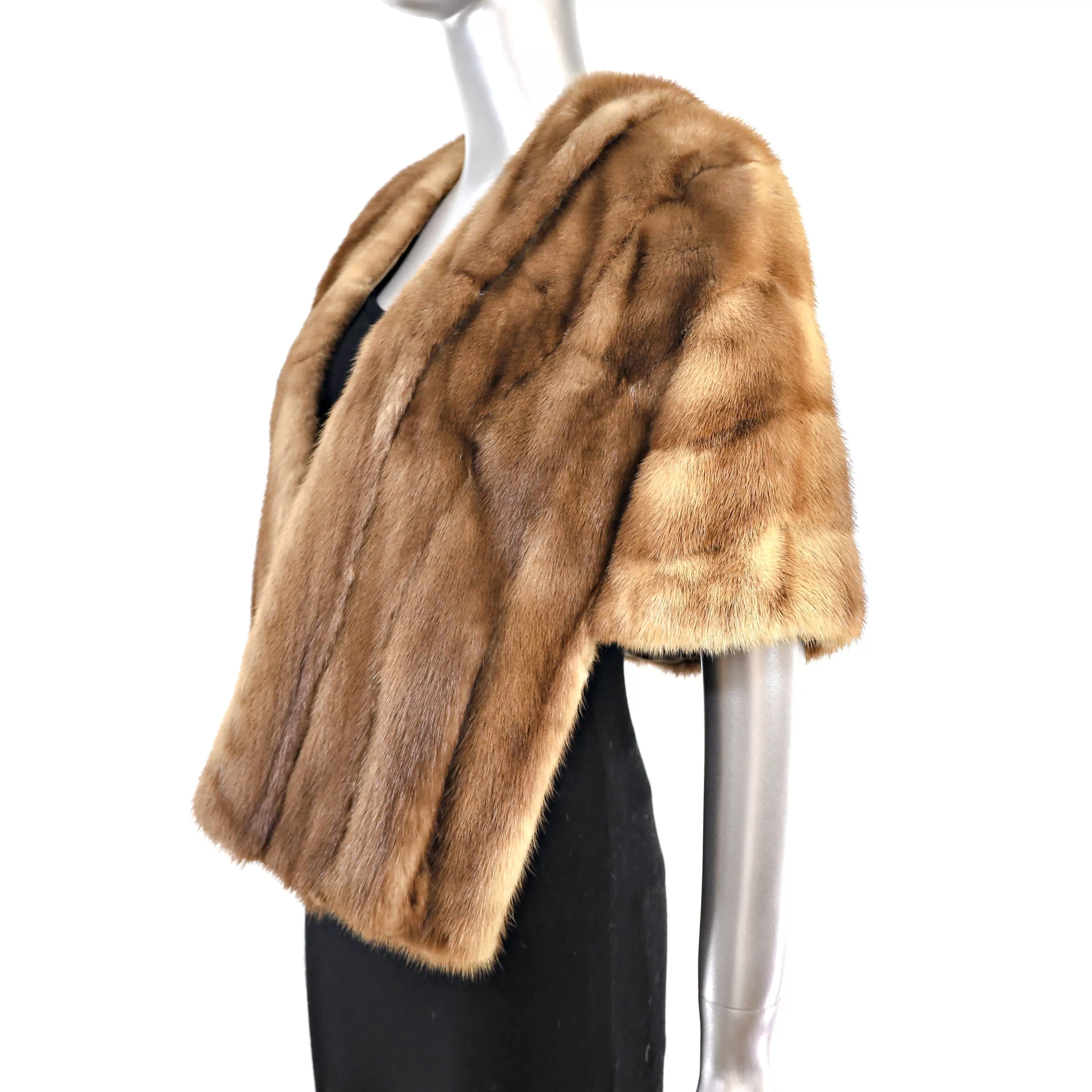 Autumn Haze Mink Stole- Size Free