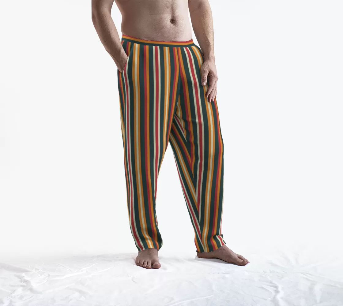 Autumn Striped Lounge Pants