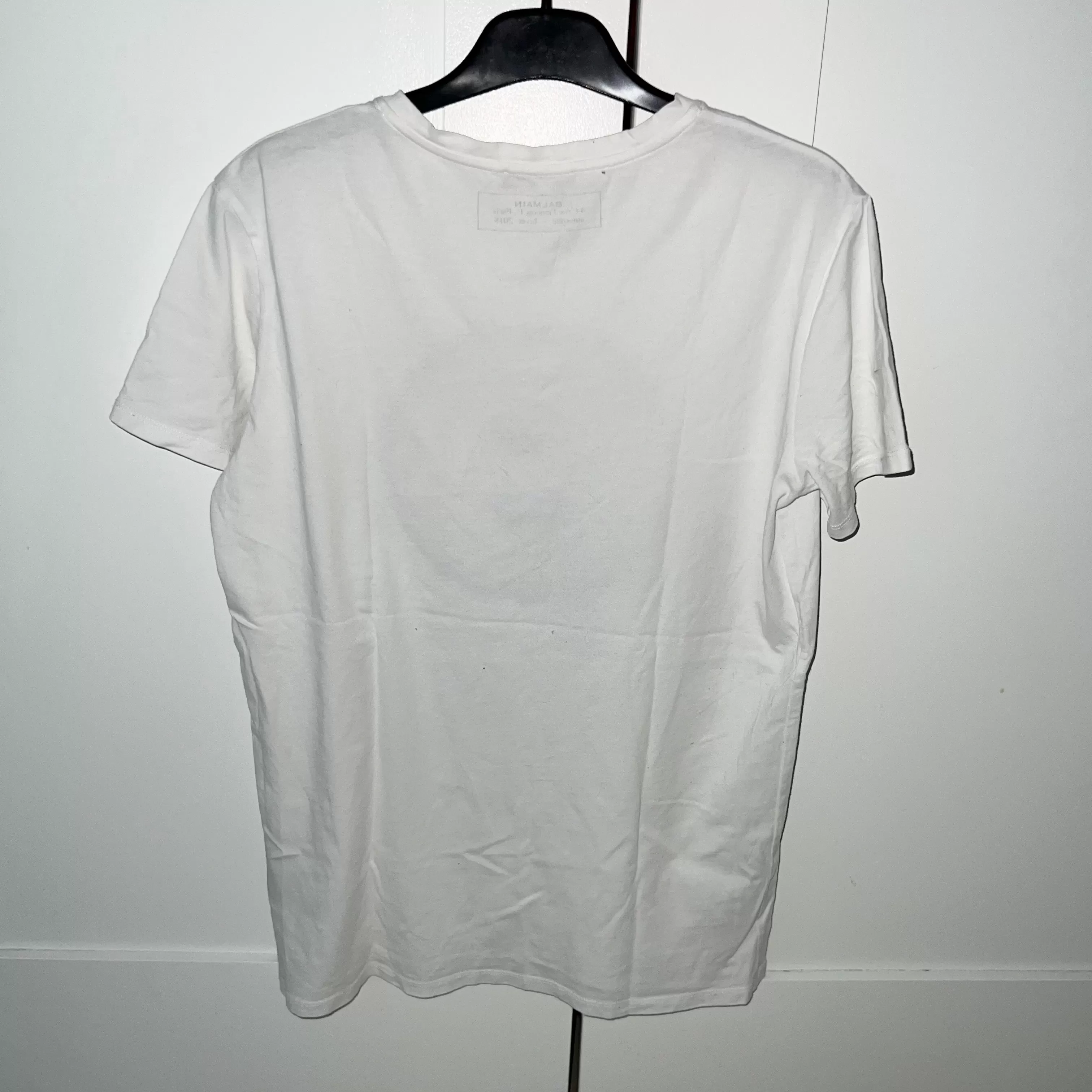 Balmain flocked coin T-shirt