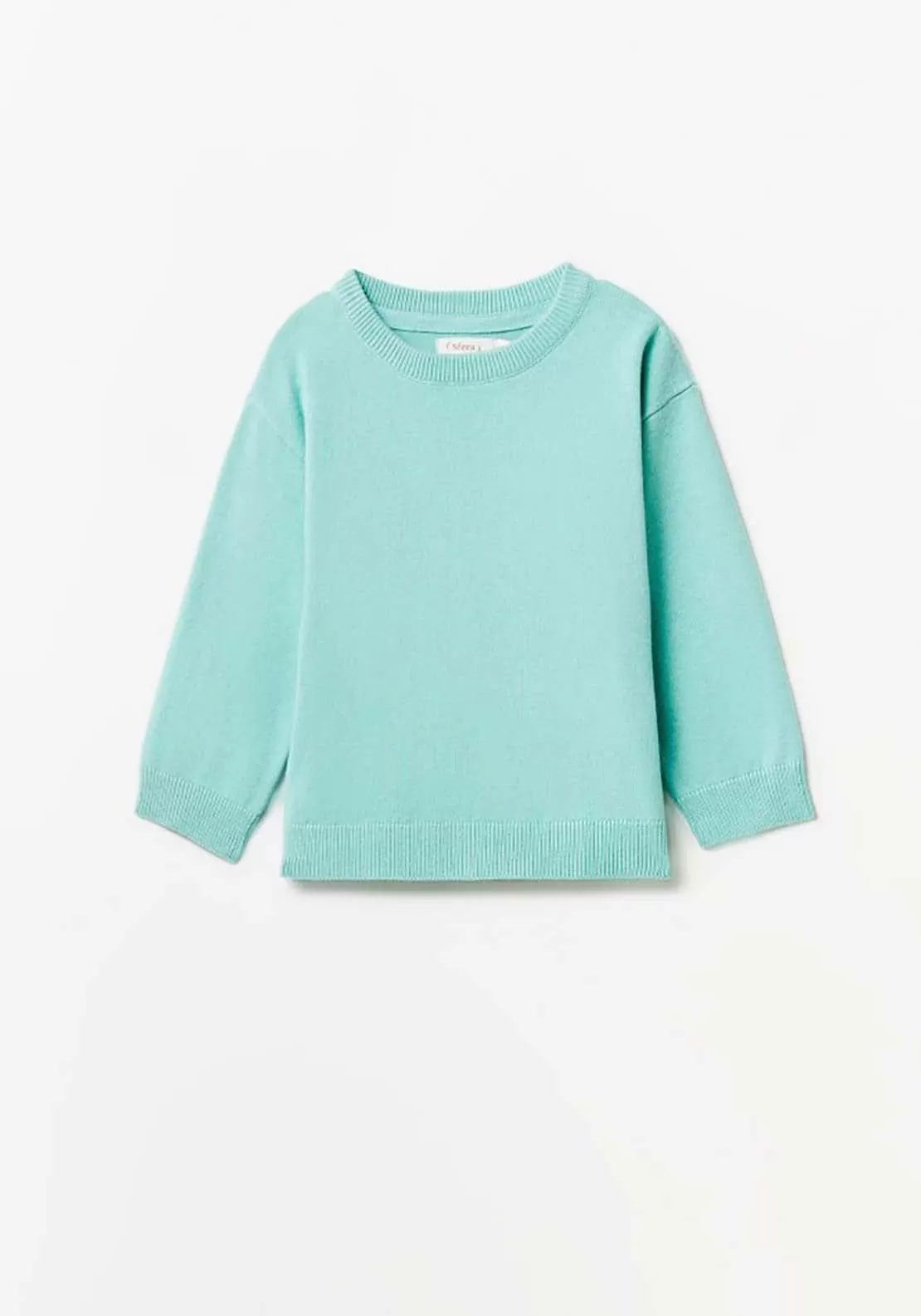 Basic Knit Jumper - Green