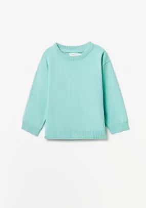 Basic Knit Jumper - Green