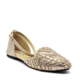 Beige Fancy Sling Back 090778