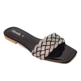 Black Fancy Slipper 042090