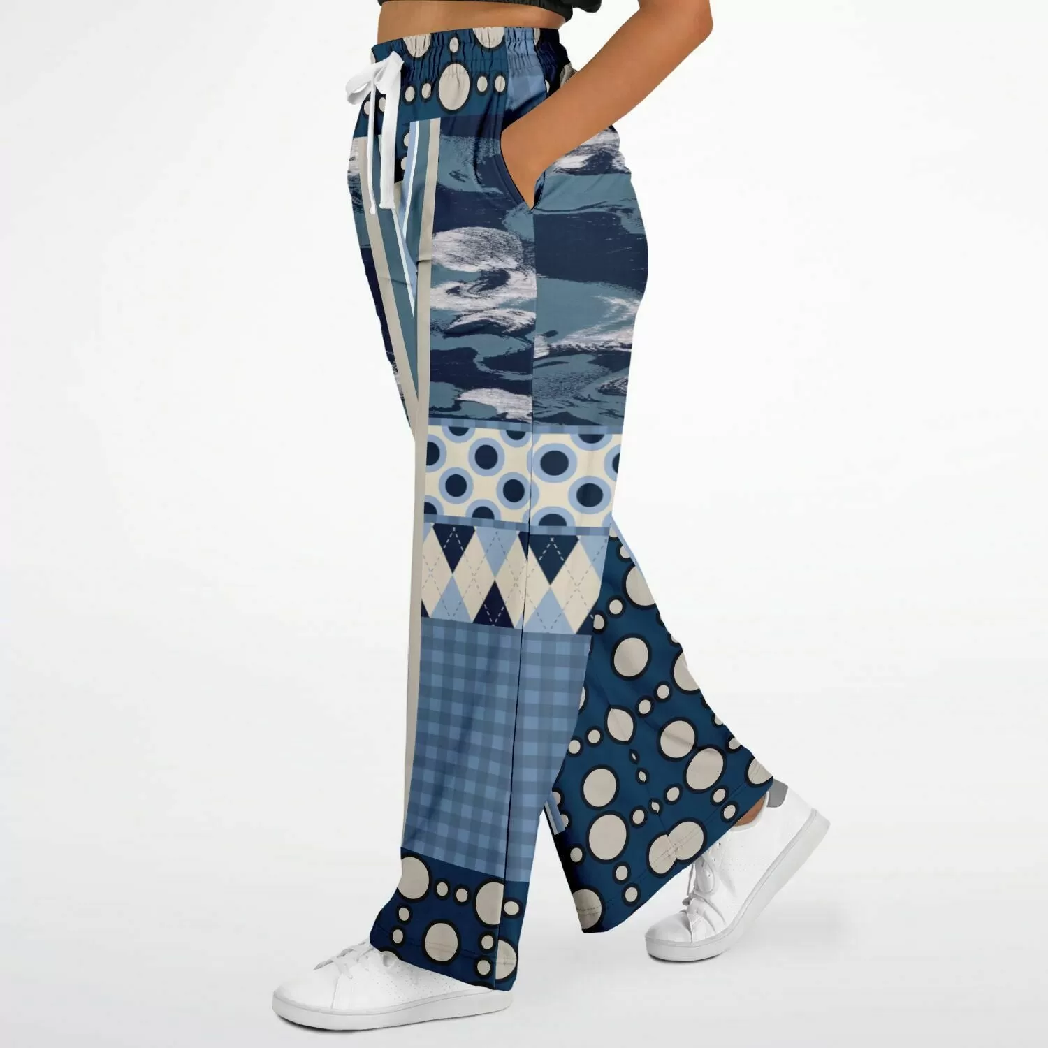 Blueberry Hill Eco-Poly Stretchy Phat Bellbottoms