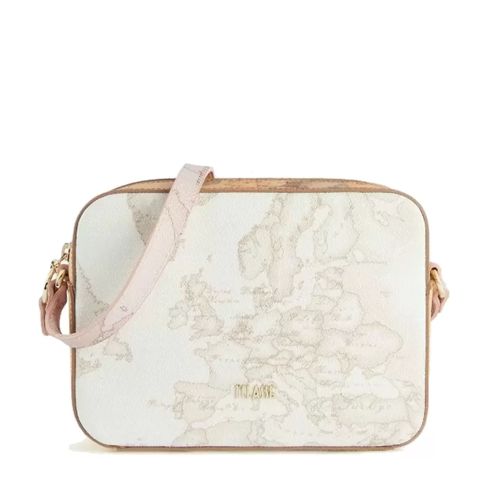 Borsa Donna a Tracolla 1A Classe Alviero Martini linea Geo Sunny Mix Bianco LA50