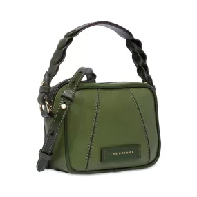 Borsa Donna a Tracolla THE BRIDGE linea Brigida in Pelle Verde