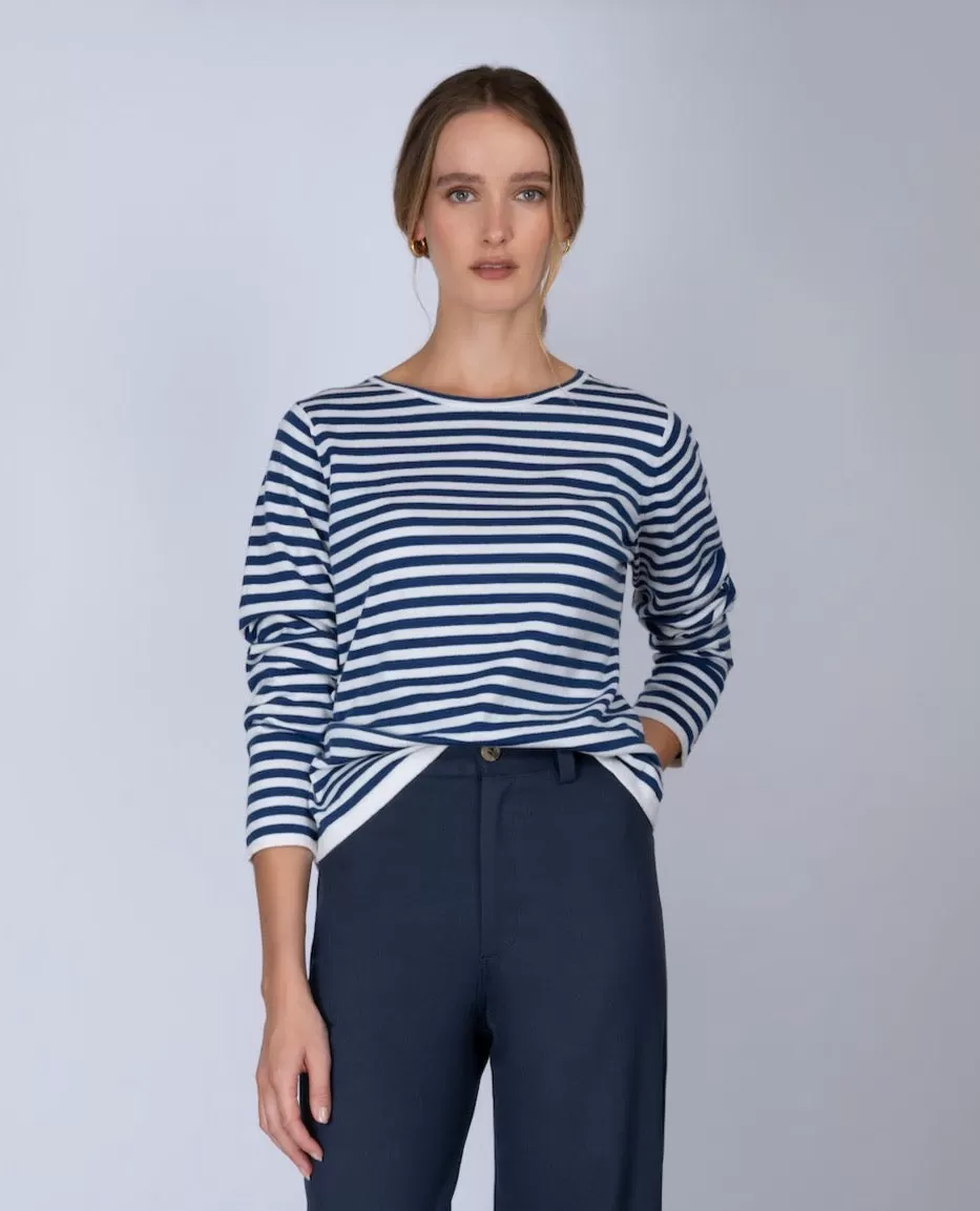 Breton Stripe Long-Sleeve Tee