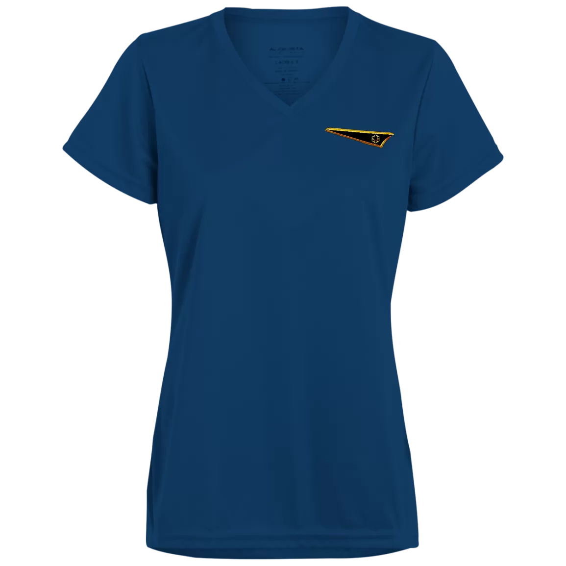 BREWZ Ladies Designer Moisture Wicking V-neck T-shirt (6 Colors)