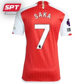 Bukayo Saka #7 Arsenal FC Adults Home Jersey - 2023/24