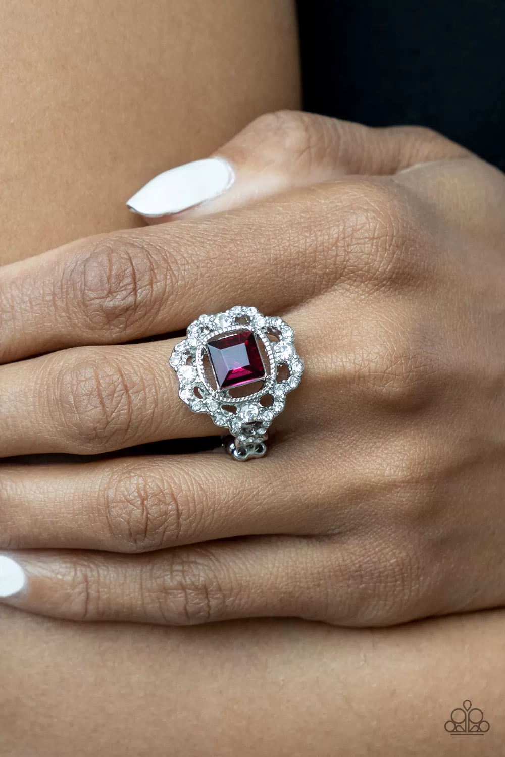 Candid Charisma - Pink Paparazzi Ring