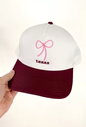 Charlie Southern: Texas Bow Trucker Hat