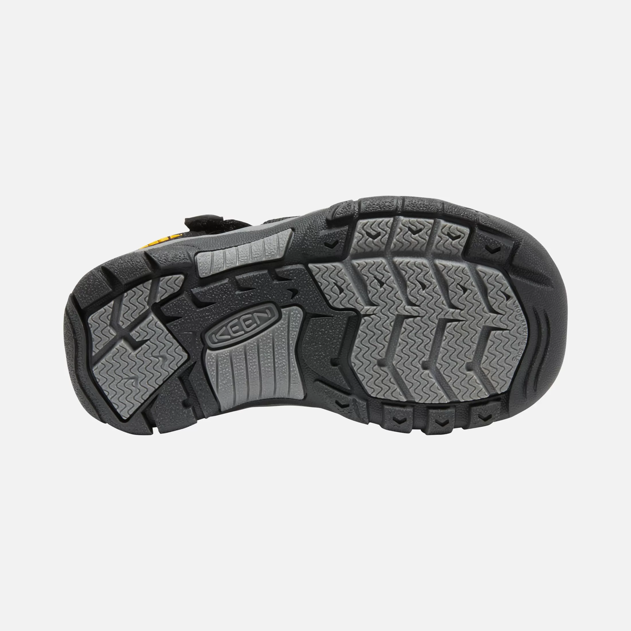 Childrens Newport H2 - Black/Keen Yellow