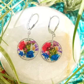 Colorful Botanical Garden Earrings - BG66