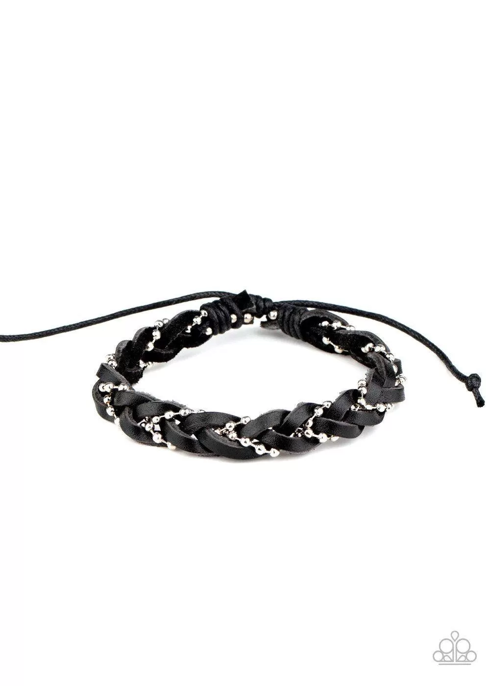 Cowboy Couture Black Urban Bracelet - Paparazzi Accessories