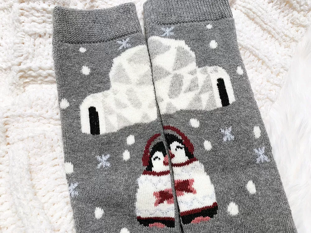 Cozy Cotton Socks - Igloo