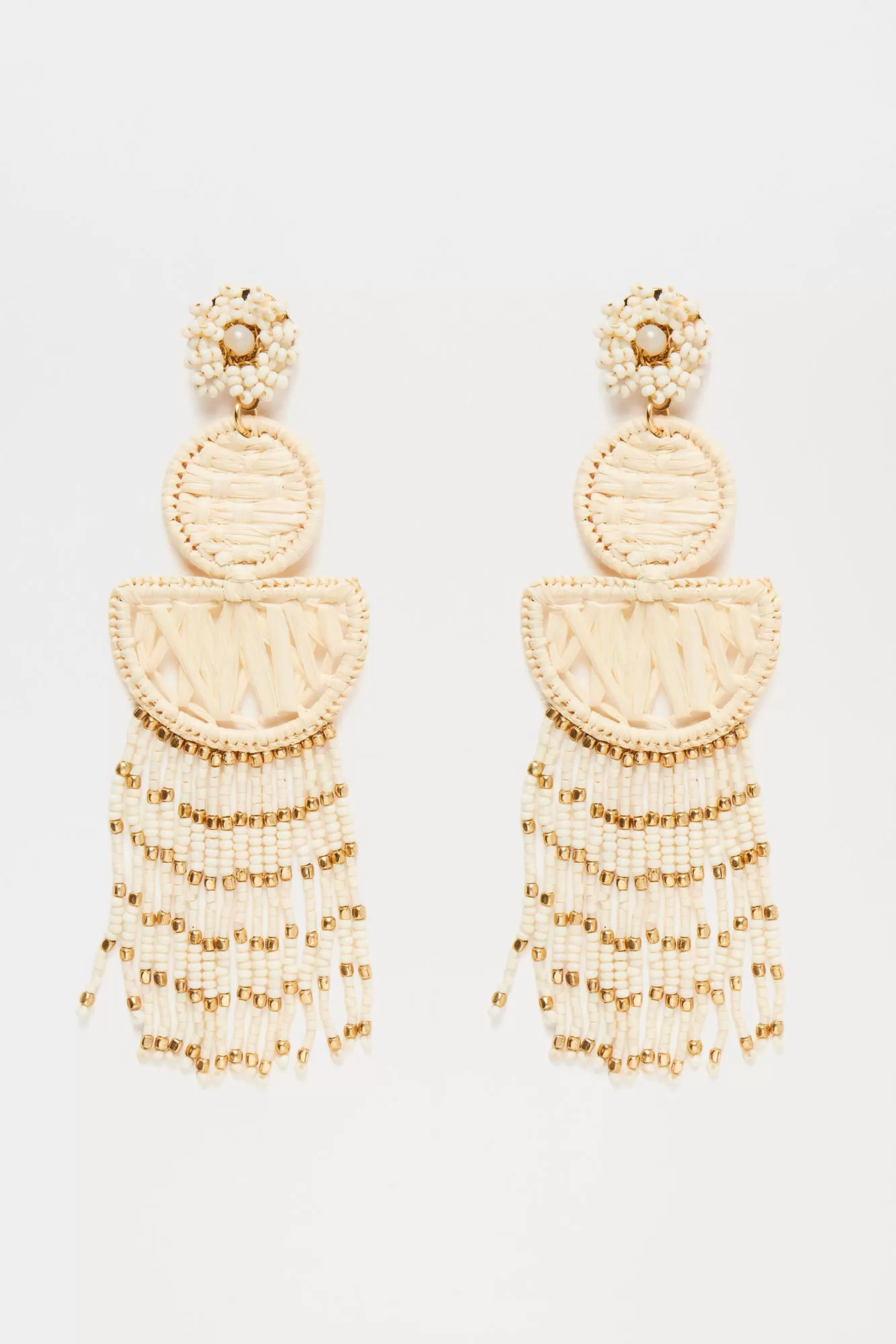 Destination Chic Earrings - Ivory