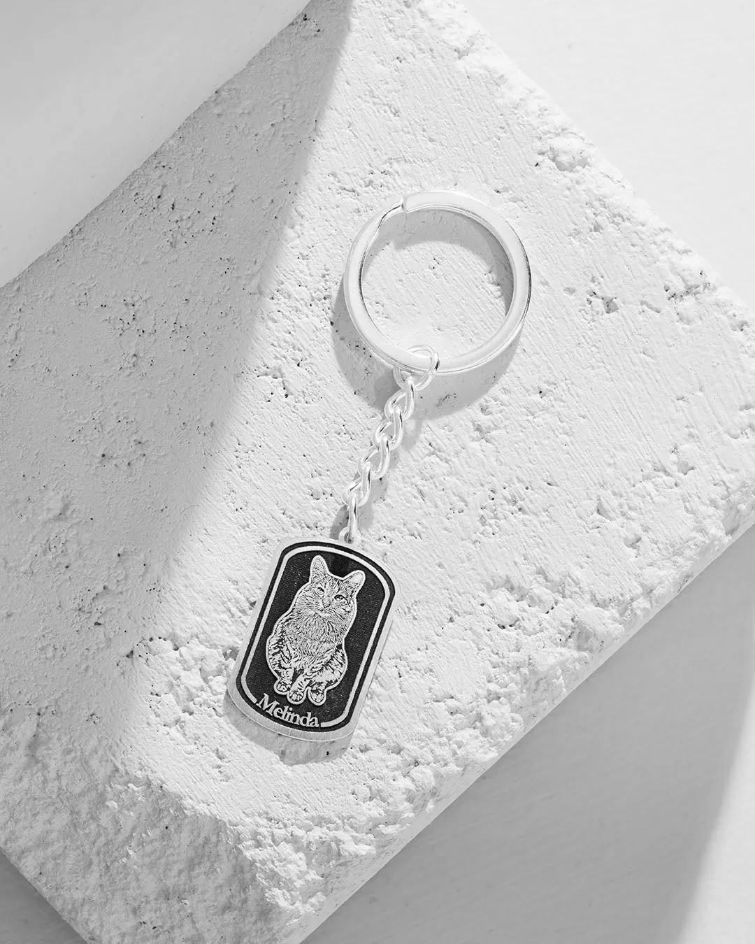 Dogtag Keychain