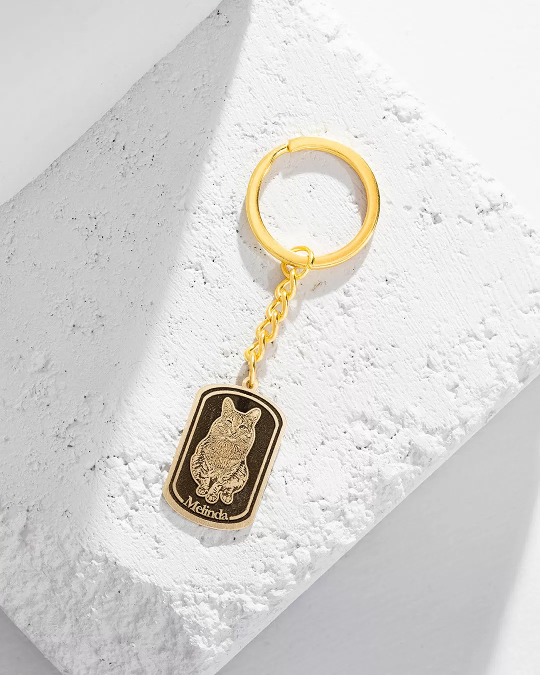 Dogtag Keychain