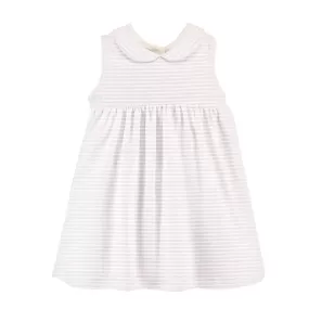 Dress - Pink Stripes w/ Collar