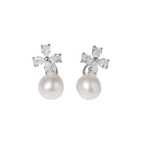 Elegant Freshwater Pearl Earrings WE00056