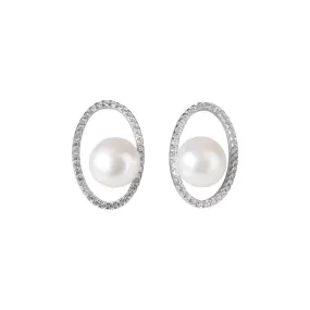 Elegant Freshwater Pearl Earrings WE00117