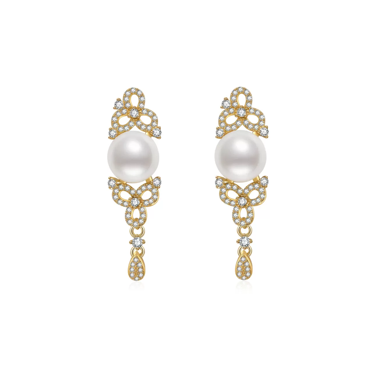 Elegant Freshwater Pearl Earrings WE00262