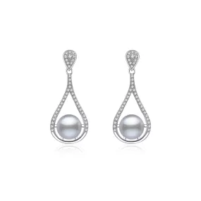 Elegant Freshwater Pearl Earrings WE00639