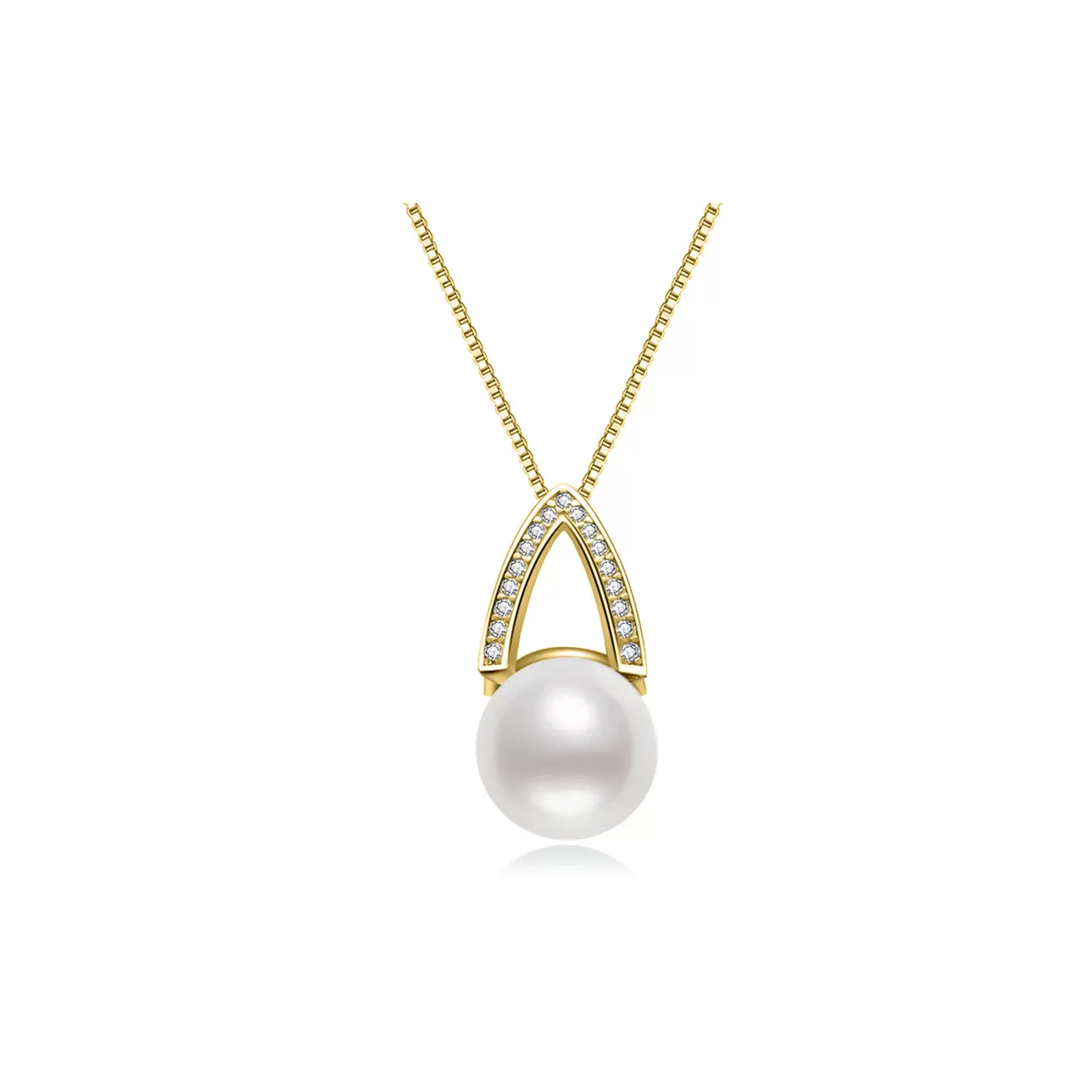 Elegant Freshwater Pearl Necklace WN00575