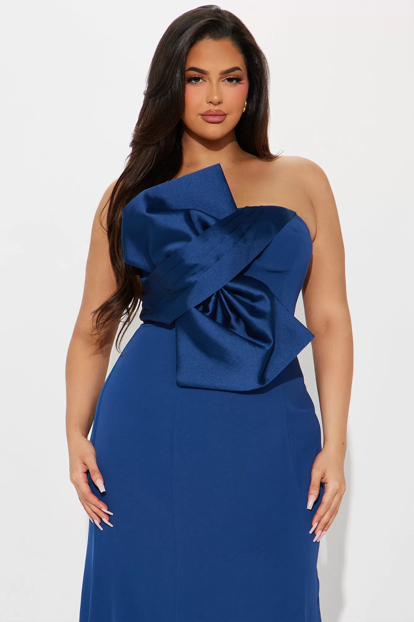 Elegant Moment Gown - Navy