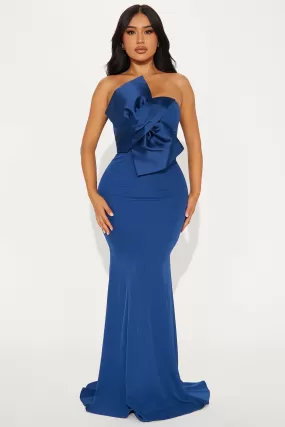 Elegant Moment Gown - Navy