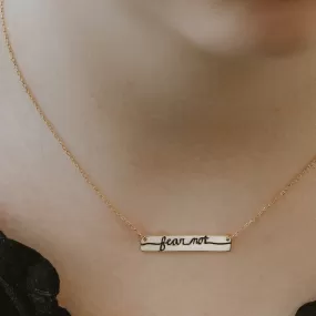 fear not necklace