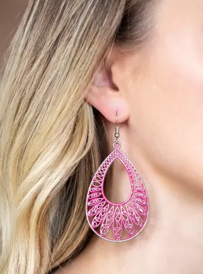  Flamingo Flamenco Pink Earrings